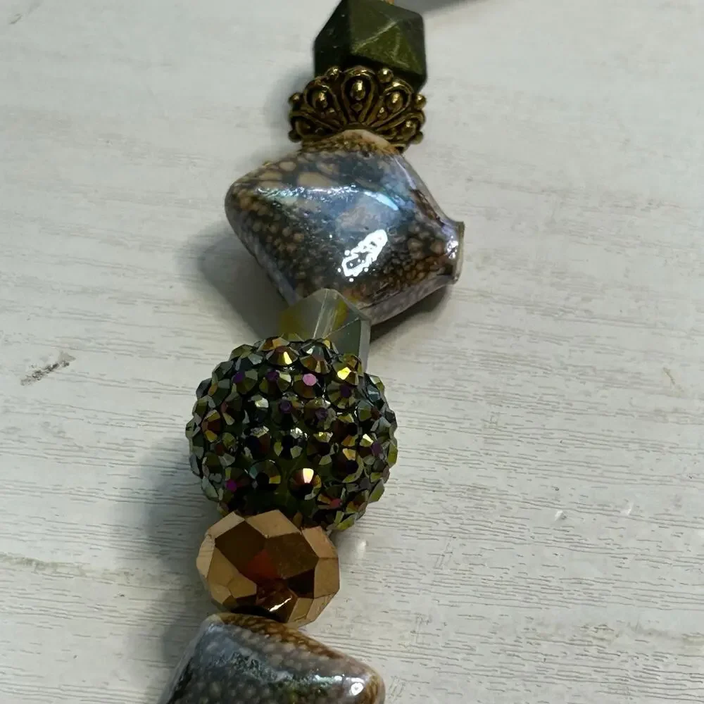 Jesse James Beads Designer Strand Lot Earth Tone NOS